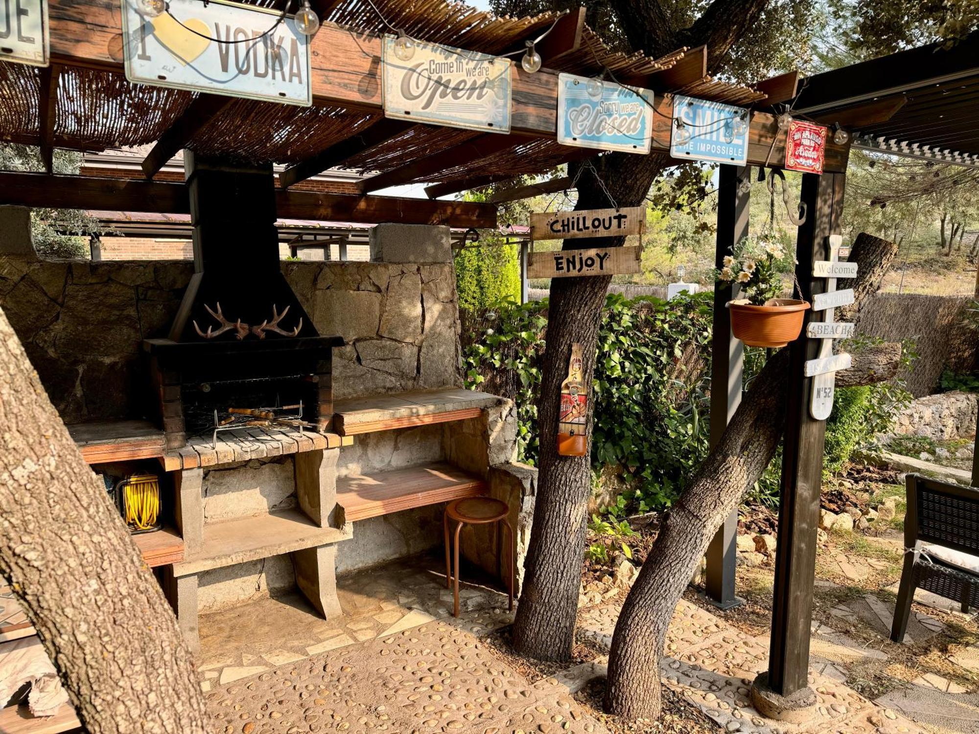 Desconexion Y Paz, Cabana En La Sierra Albalate De Zorita Extérieur photo